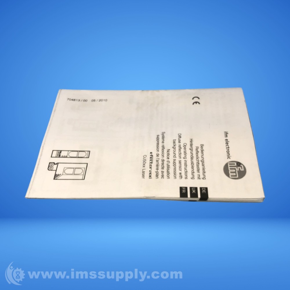 IFM Efector OJ5058 Photoelectric Diffuse Reflection Sensor FNIP