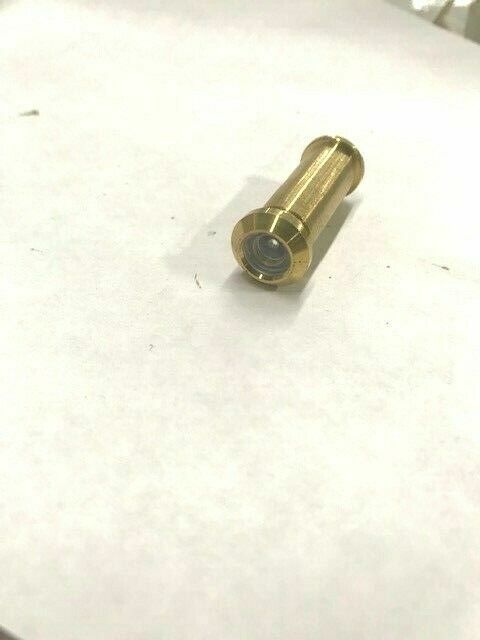 DOOR VIEWER  160 DEGREE PEEP HOLE  US4 FINISH SOLID BRASS