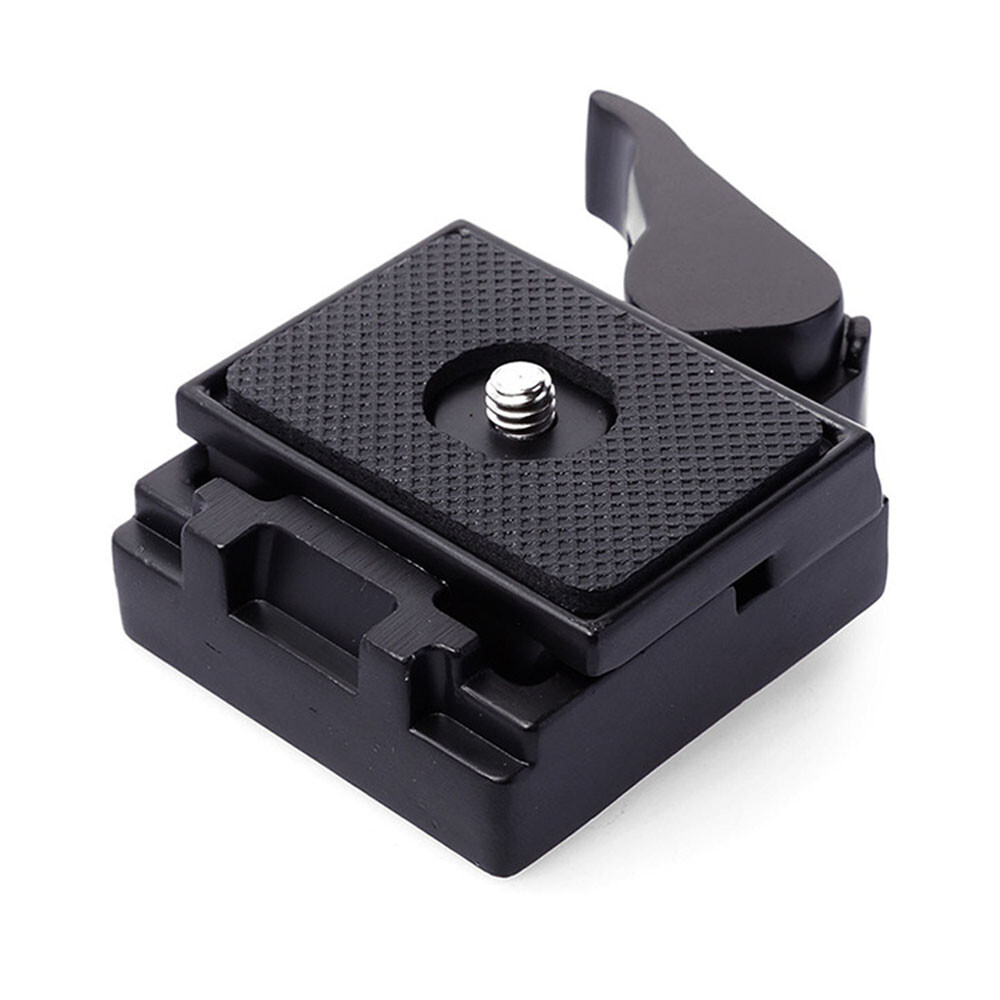 2Pcs Quick Release Plate Clamp Adapter For MANFROTTO 200PL-14 Camera Tripod Z8B8