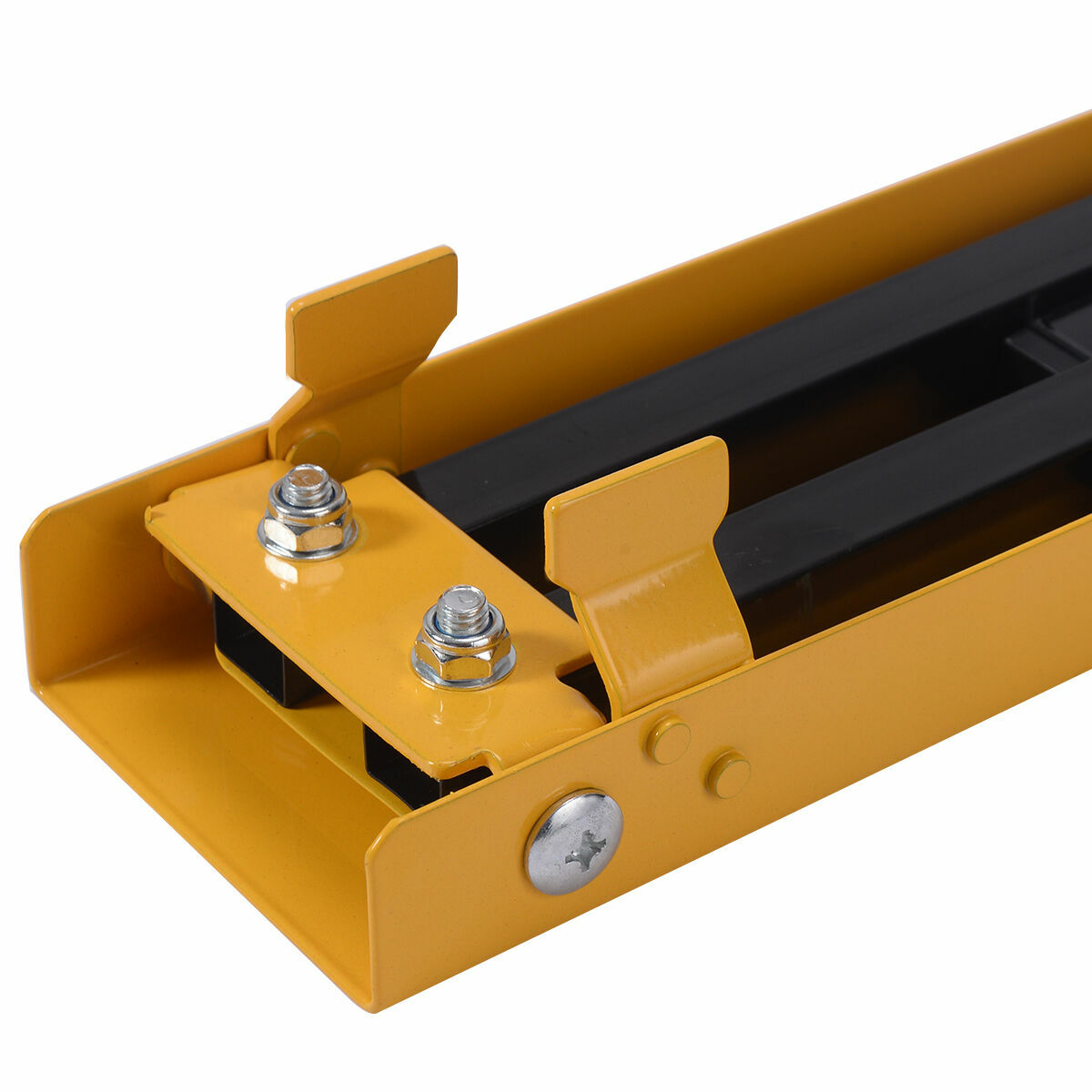 IRONMAX 2 Pack Heavy Duty Saw Horse Steel Folding Legs Sawhorse 275 lbs Capacity