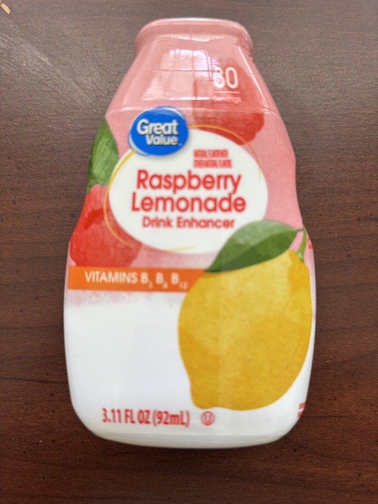 Raspberry Lemonade Liquid Water Drink 3.11 oz
