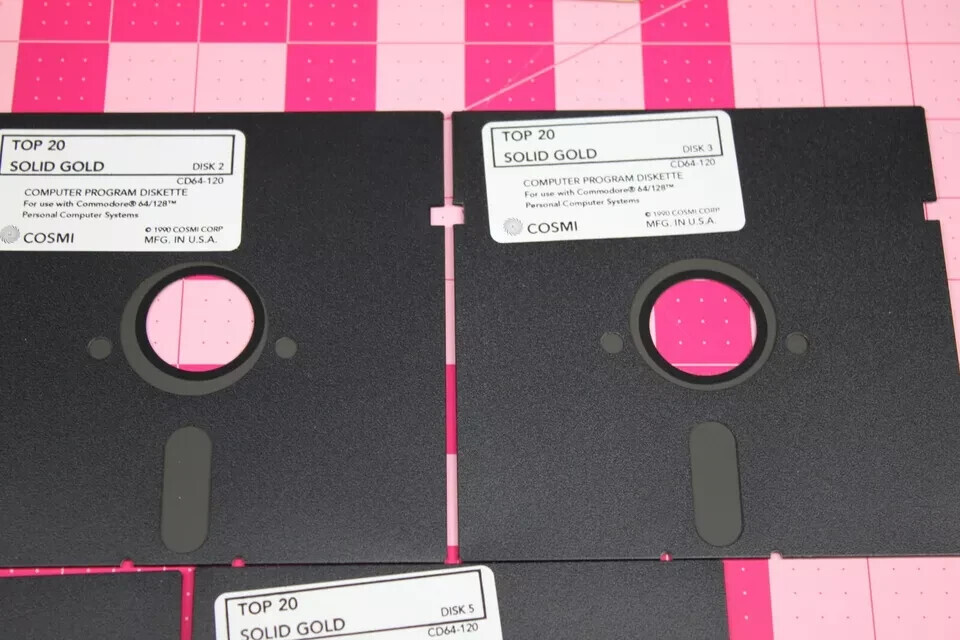 Top 20 Solid Gold Commodore 64 Big Box Set