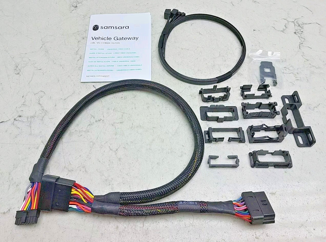 Samsara CBL-VG-COBDII-Y0 Vehicle Gateway Harness for Install VG55 Gateway New