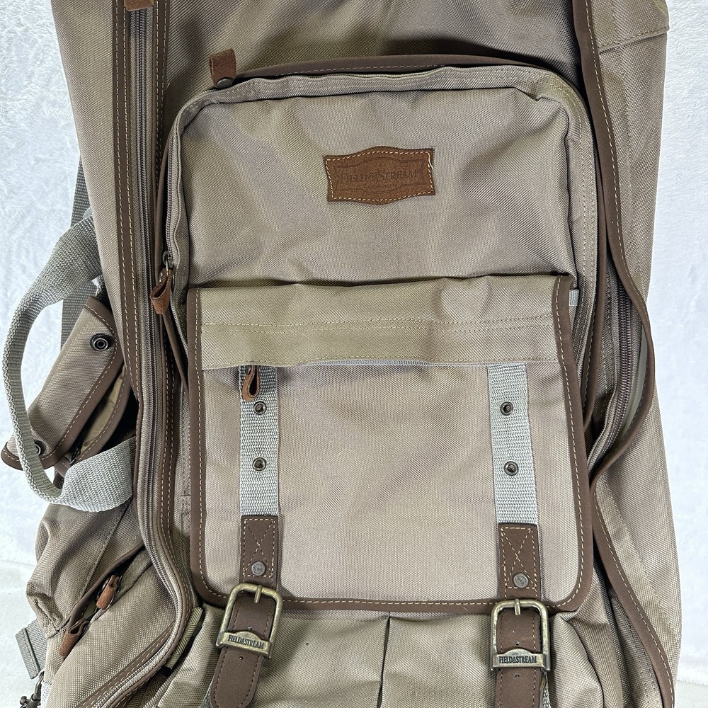 Field And Stream Roller Backpack Many Pockets & Compartments 13” X 25”