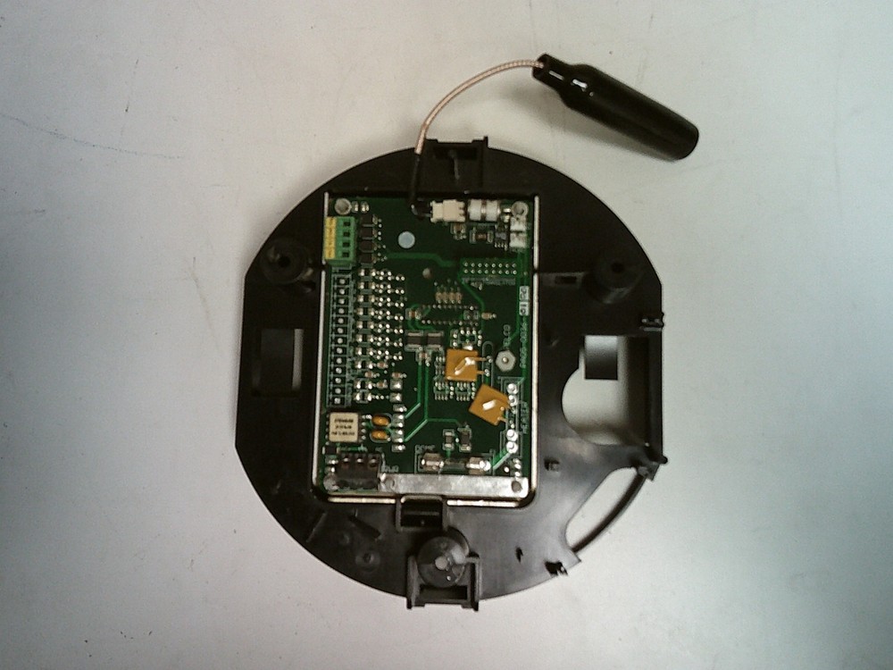 Pelco plastic backboard with PCB