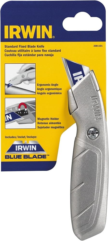 Irwin 2081101 Fixed Blade Utility Knife