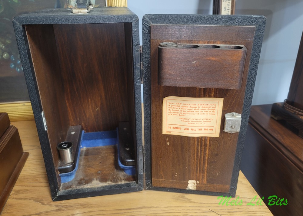 Antique Bausch and Lomb Microscope Model FF 1915