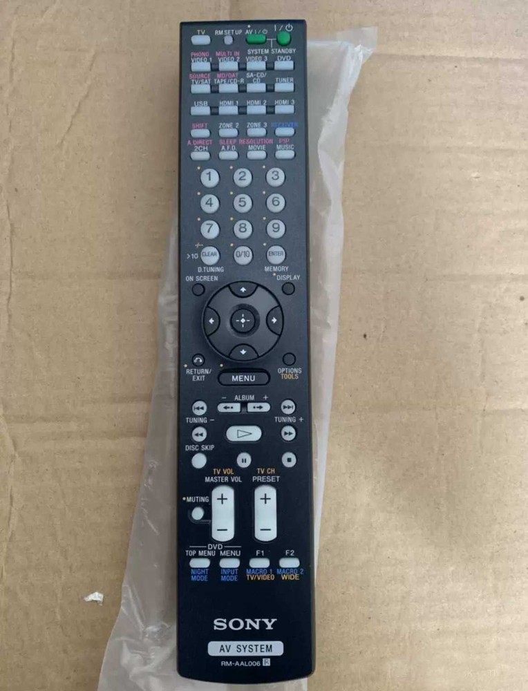 1PC Receiver Remote Control RM-AAL006 AV