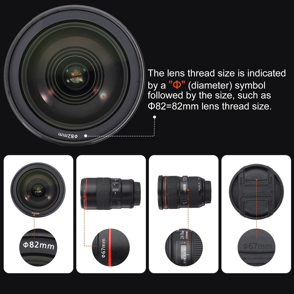 82mm Variable Star Filter 4-8 Points for Night Scenery Glassworks,1Pcs