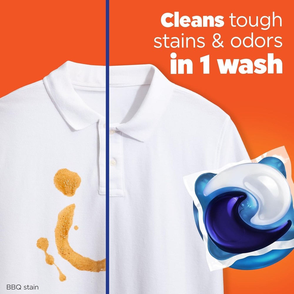 PODS Liquid Laundry Detergent Pacs, Original Scent, 102 Count
