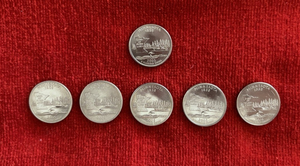 2005 Minnesota State Quarter Excellent
