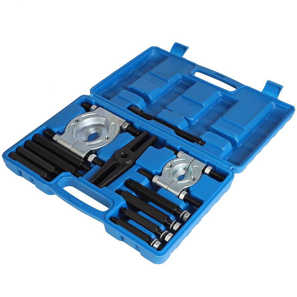 12Pcs Bearing Separator Puller Kit 2" and 3" Splitters Remove Bearings Tool Set