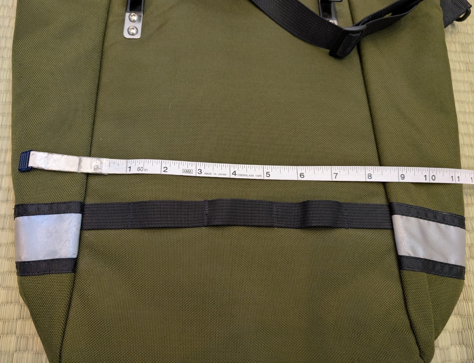 LNWOT SOLD OUT North Street Route Six 15.5L Pannier Green Made in USA