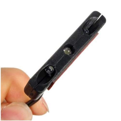 12V 3-LED Car Motorcycle Number MINI Plate Light