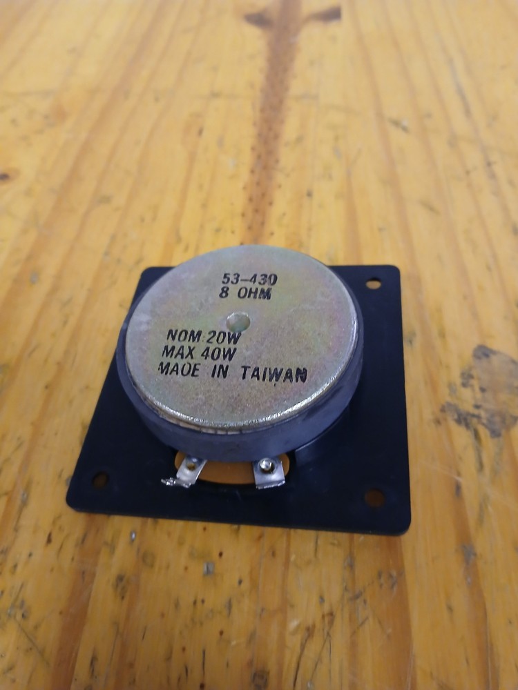 Silk dome tweeter unit 8 ohm