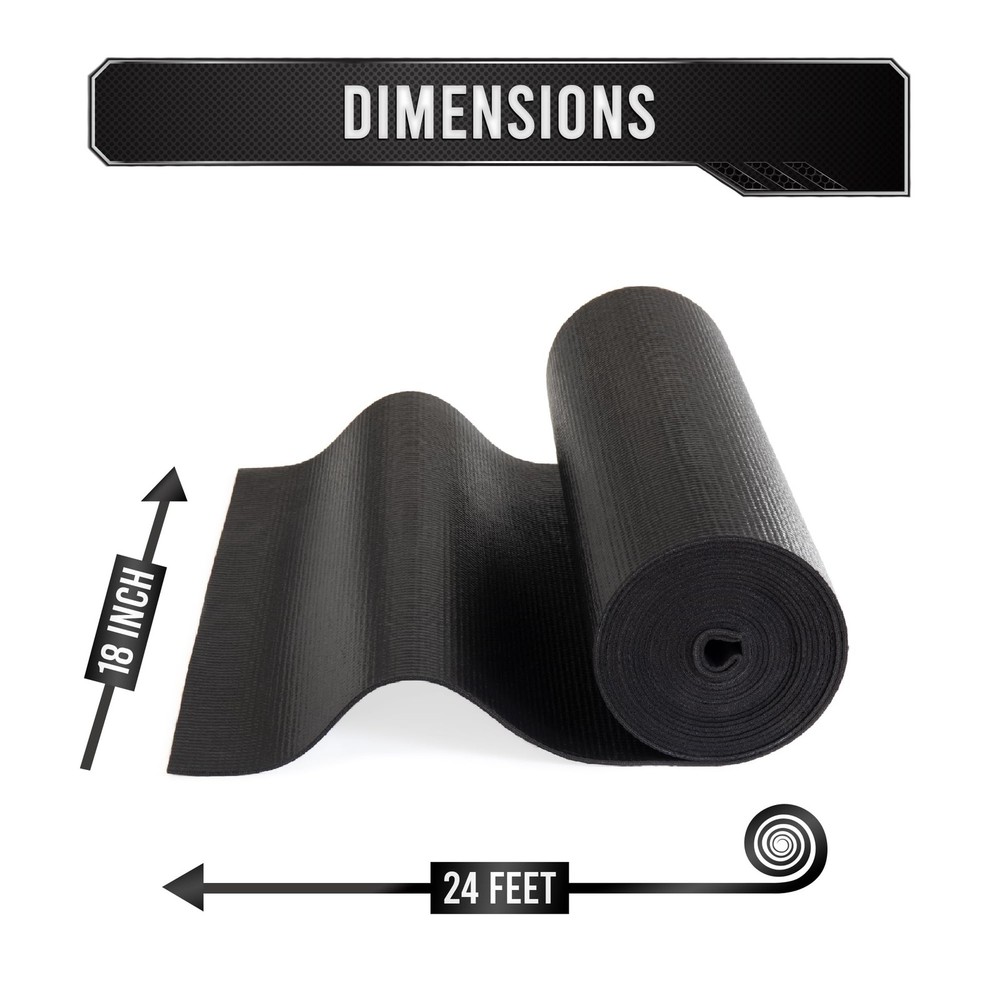 Precision Defined Professional Grade Tool Box Liner, Black | Tool Box Drawer Lin