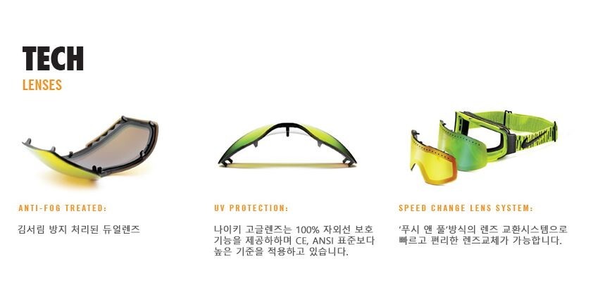 Nike Vision Snow Goggle Ski Snowboard Goggles