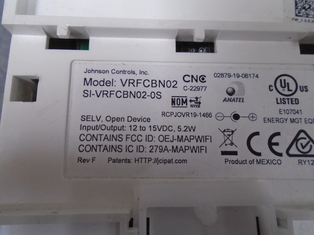 Johnson Controls VRF Smart Gateway CBN02