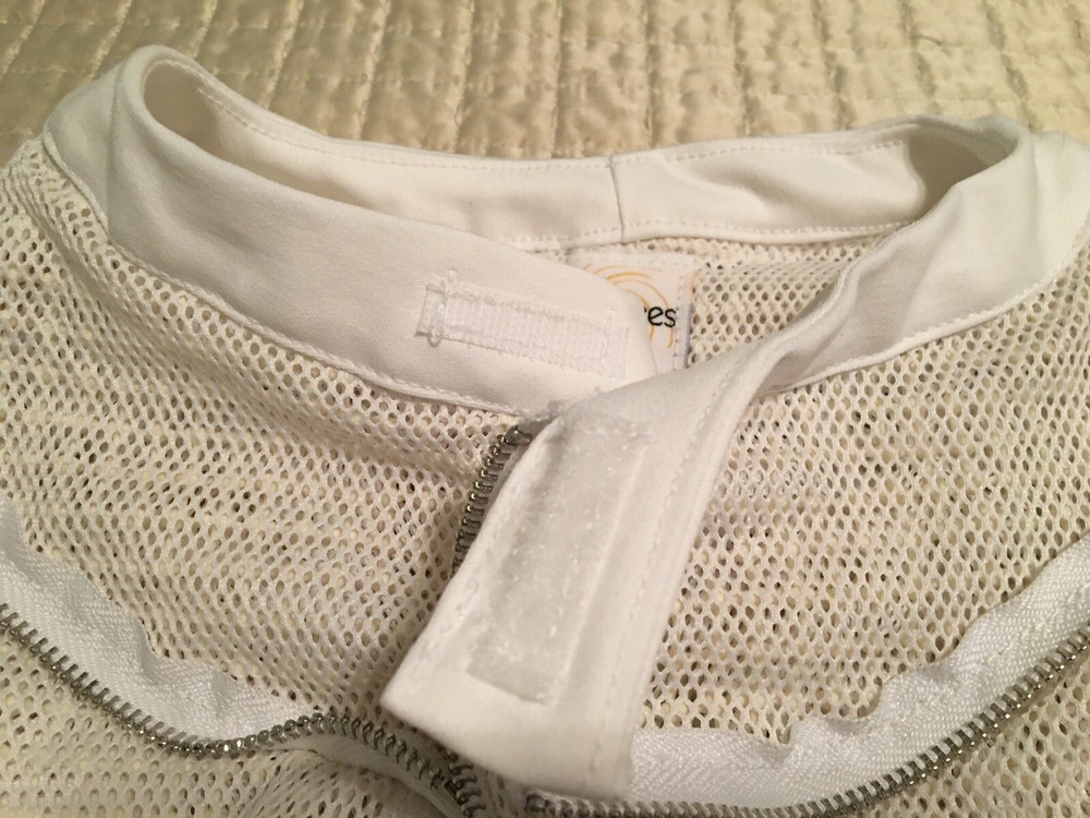 New Ventilated Beekeeping Suit 3 Layer Beesuit Size Large