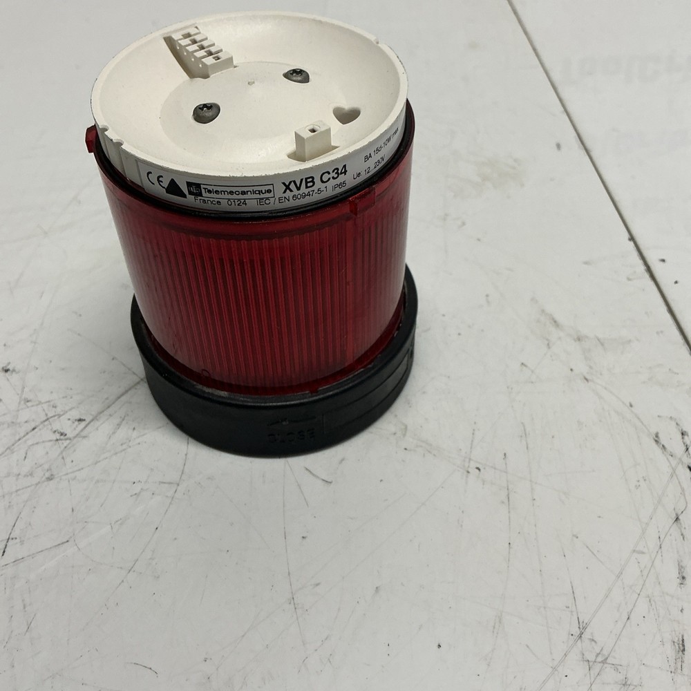 telemecanique switch red light XVB-C34 W-698