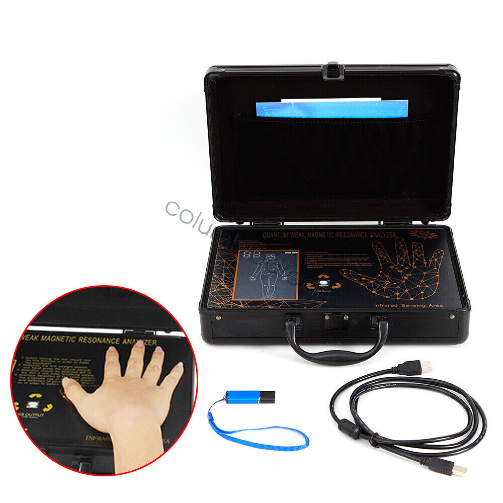 6TH Generation Pro Quantum Magnetic Resonance Body Analyzer 47 Reports