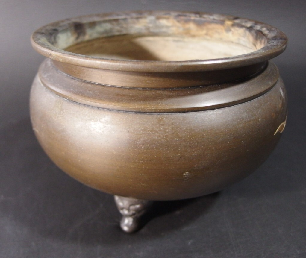 ib2402 JAPANESE BUDDHIST INCENSE BURNER INCENSE STICK STAND for BUDDHIST ALTAR