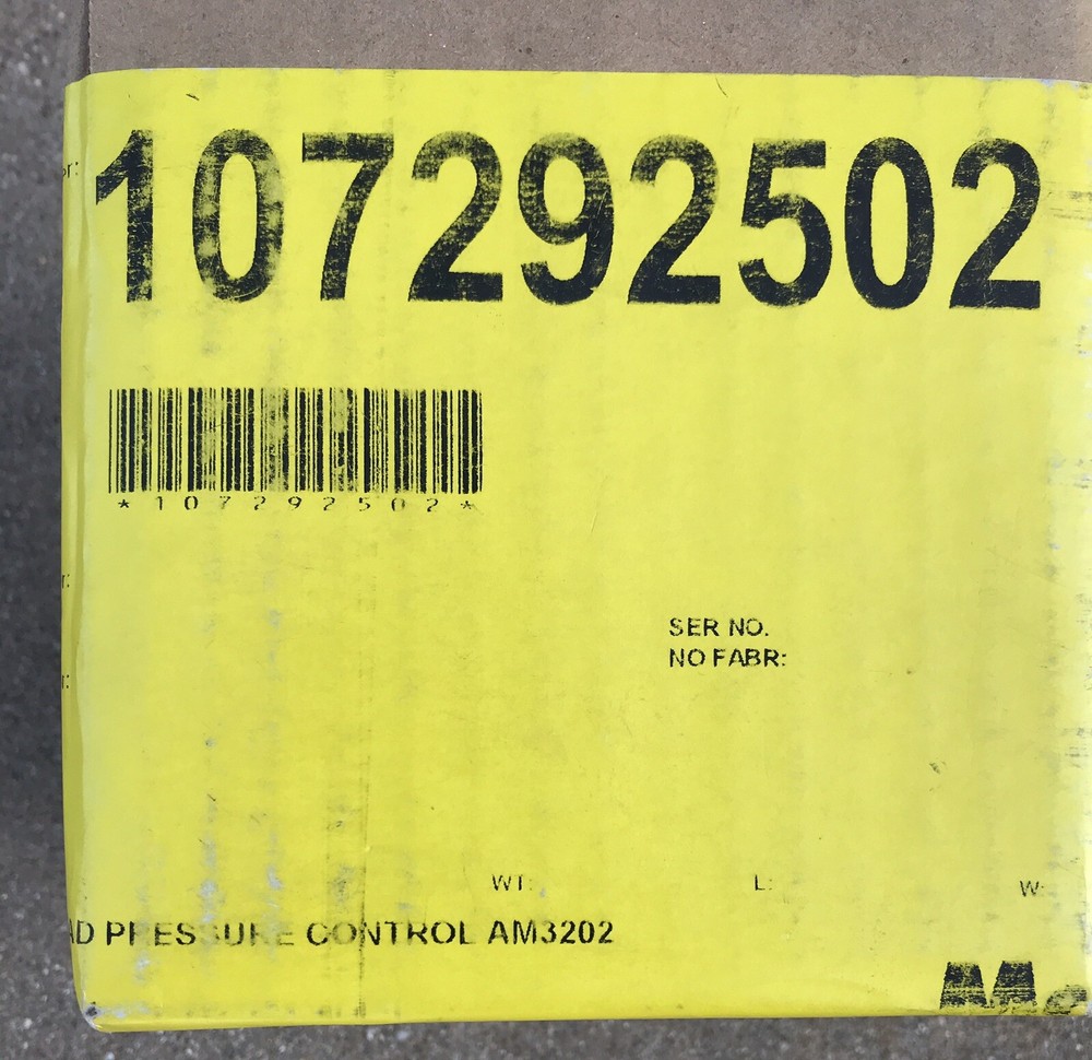 Kit Head Pressure Control AM3202 Part # 107292602