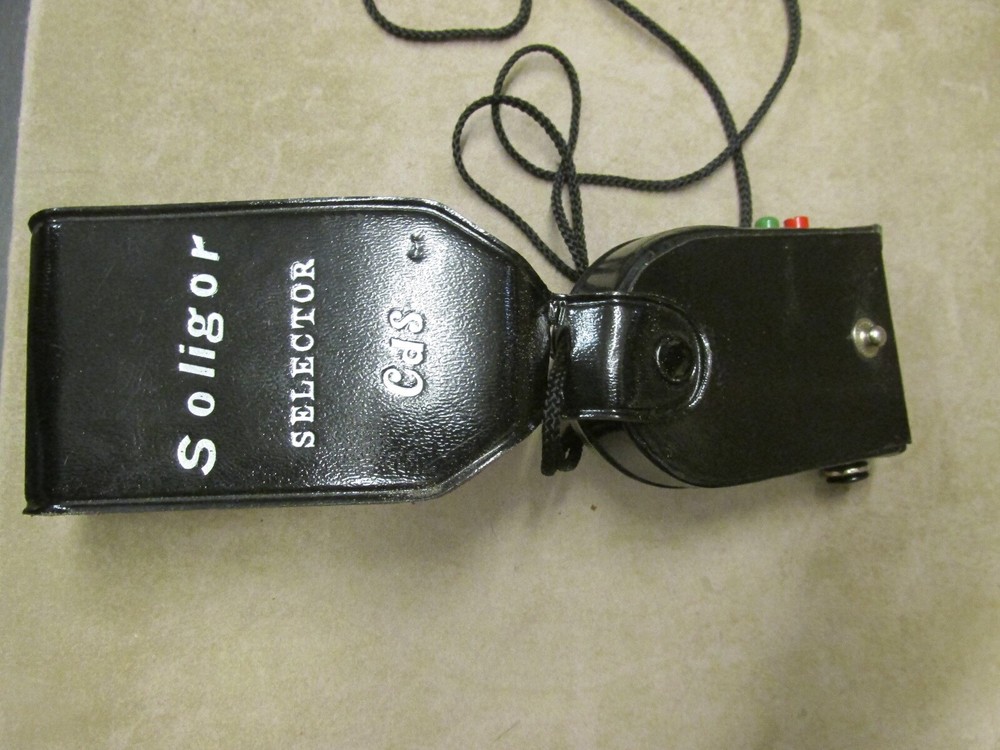 VINTAGE SOLIGOR SELECTOR CDS LIGHT METER