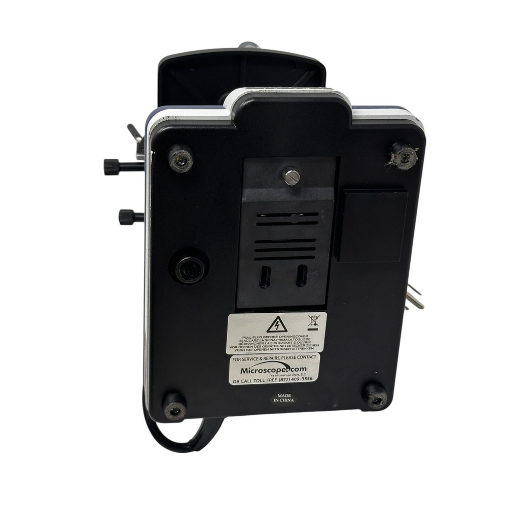 OMANO Compound Microscope w/ 4x 10x 40x Objectives – LED Light