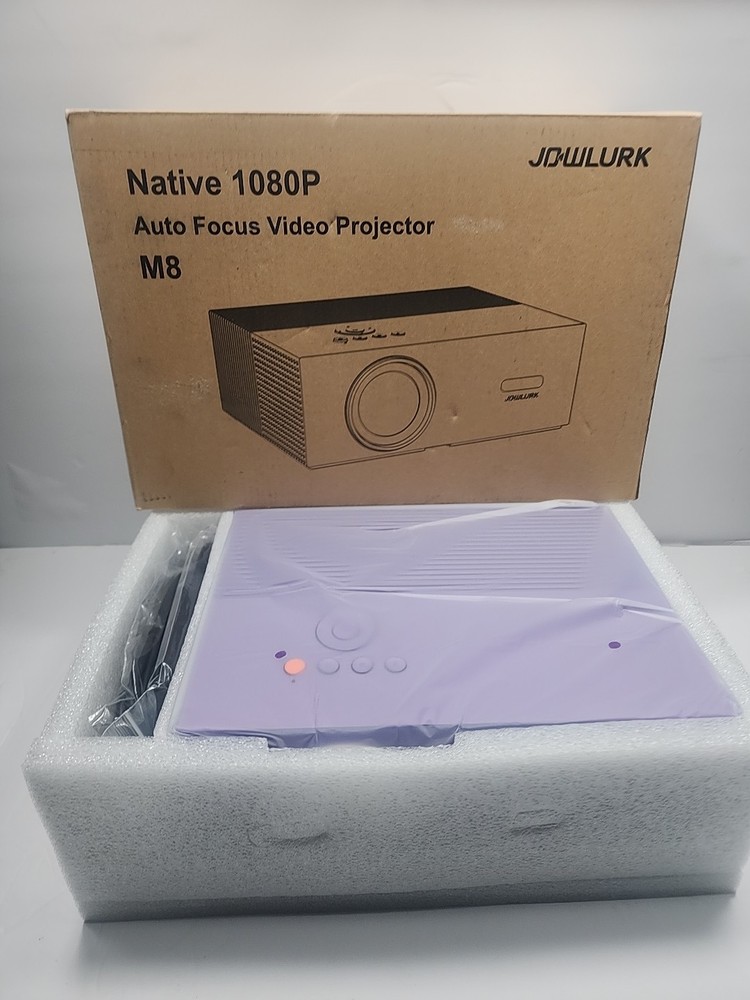 Portable Projector with WiFi, Bluetooth, and Auto Focus, M8