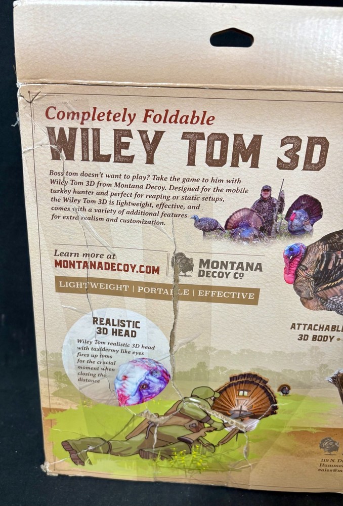 Montana Decoy Co. Wiley Tom 3D - Return Item