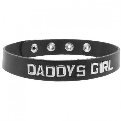 Daddys Girl Leather Collar