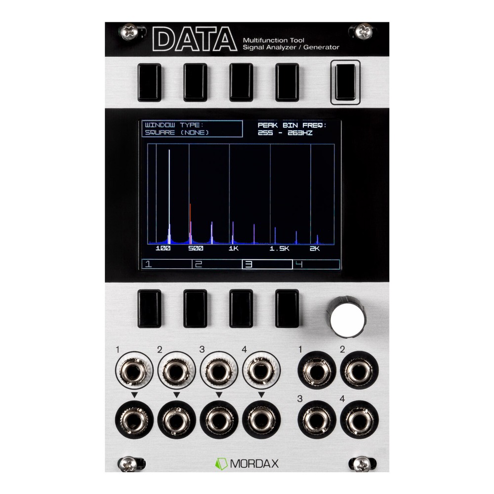 Mordax DATA Oscilloscope and Multifunction Tool Eurorack Module - White