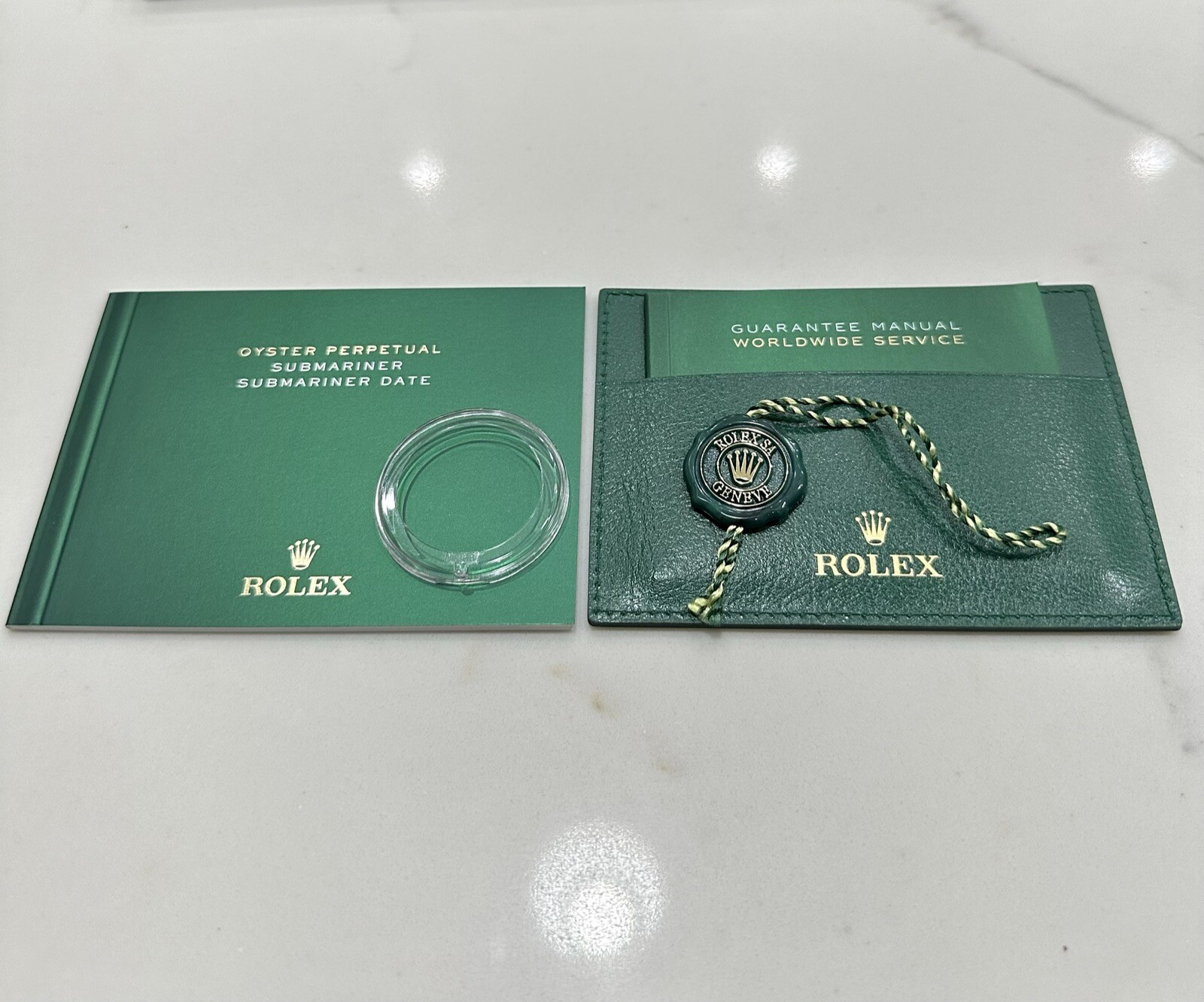 Original Rolex Submariner 41 Booklet Bezel Protector 124060 126610 126618 126619