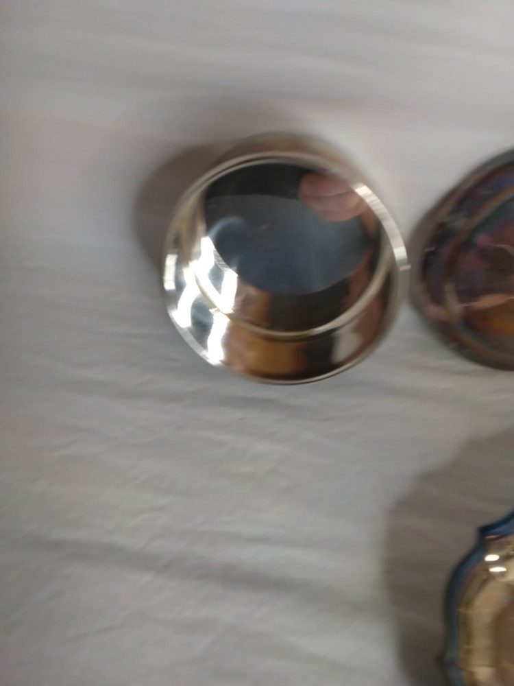 VTG Silver Chipendale Tea Strainer An Dish