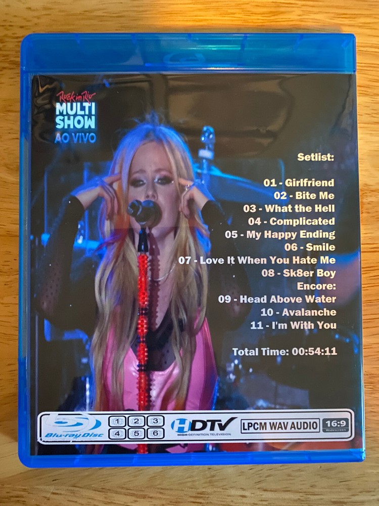 Avril Lavigne - Live in Rio 2022 Blu-ray