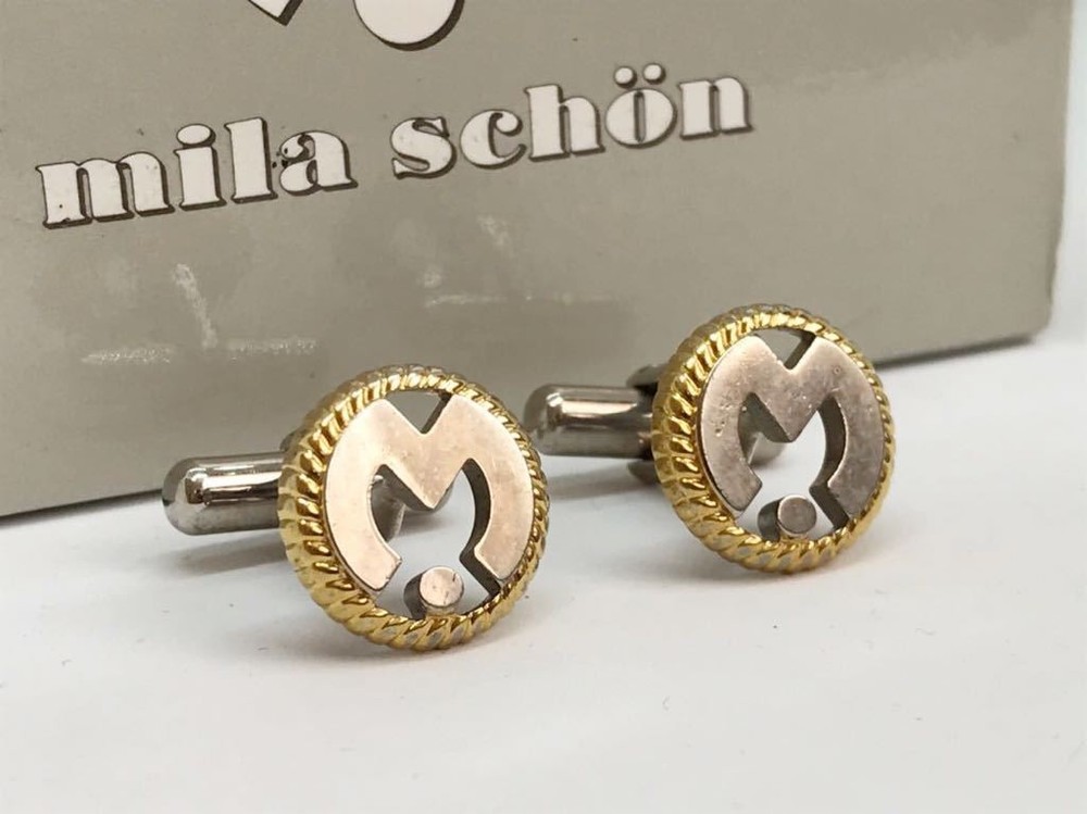 Mirashawn Cutout Logo Cufflinks