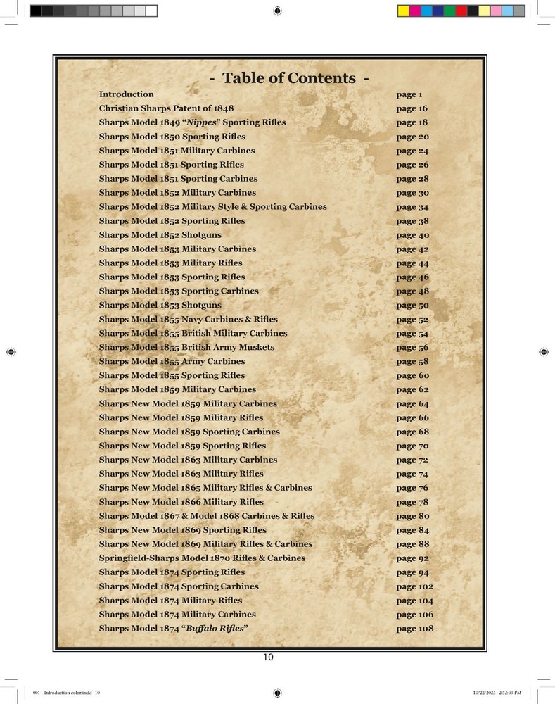 SHARPS FIREARMS - A Collector's Guide