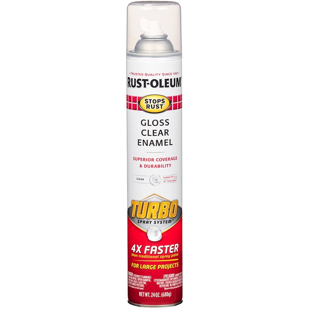 Rust-Oleum 353345 Stops Rust Turbo 24oz Gloss Clear