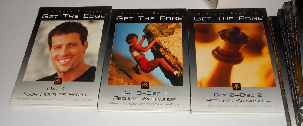 Anthony Robbins Get The Edge A 7-Day Program Audio CD Course Transform Your Life