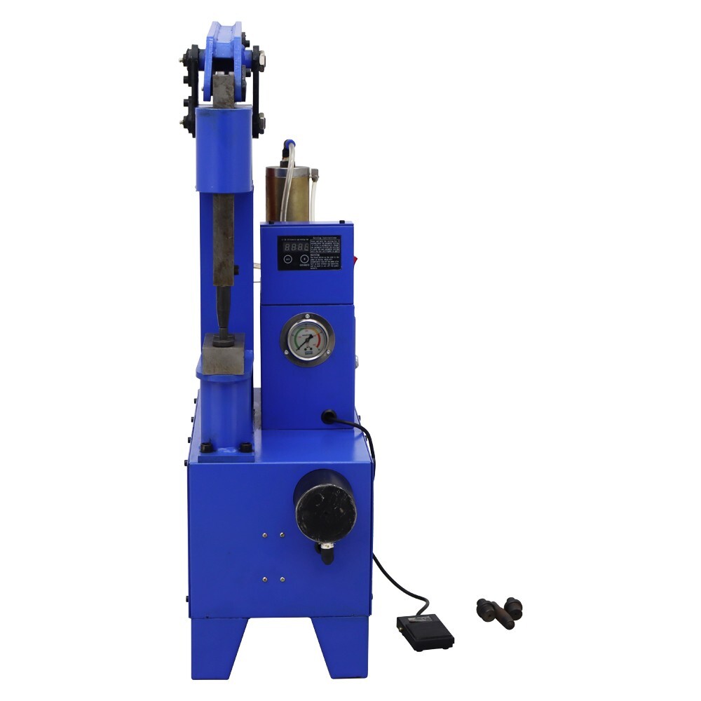 Pneumatic Riveting Machine 220V Controller Double Head Heavy Duty Impact Riveter