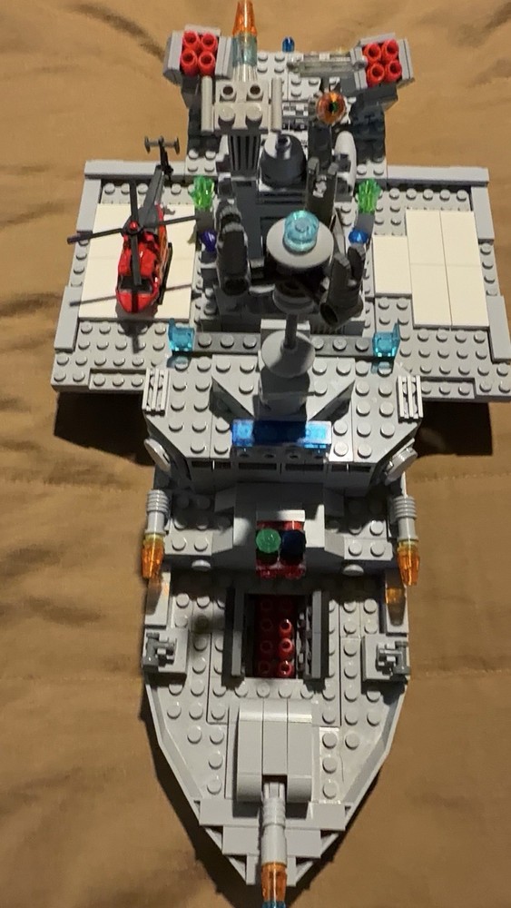 Lego Navy warship