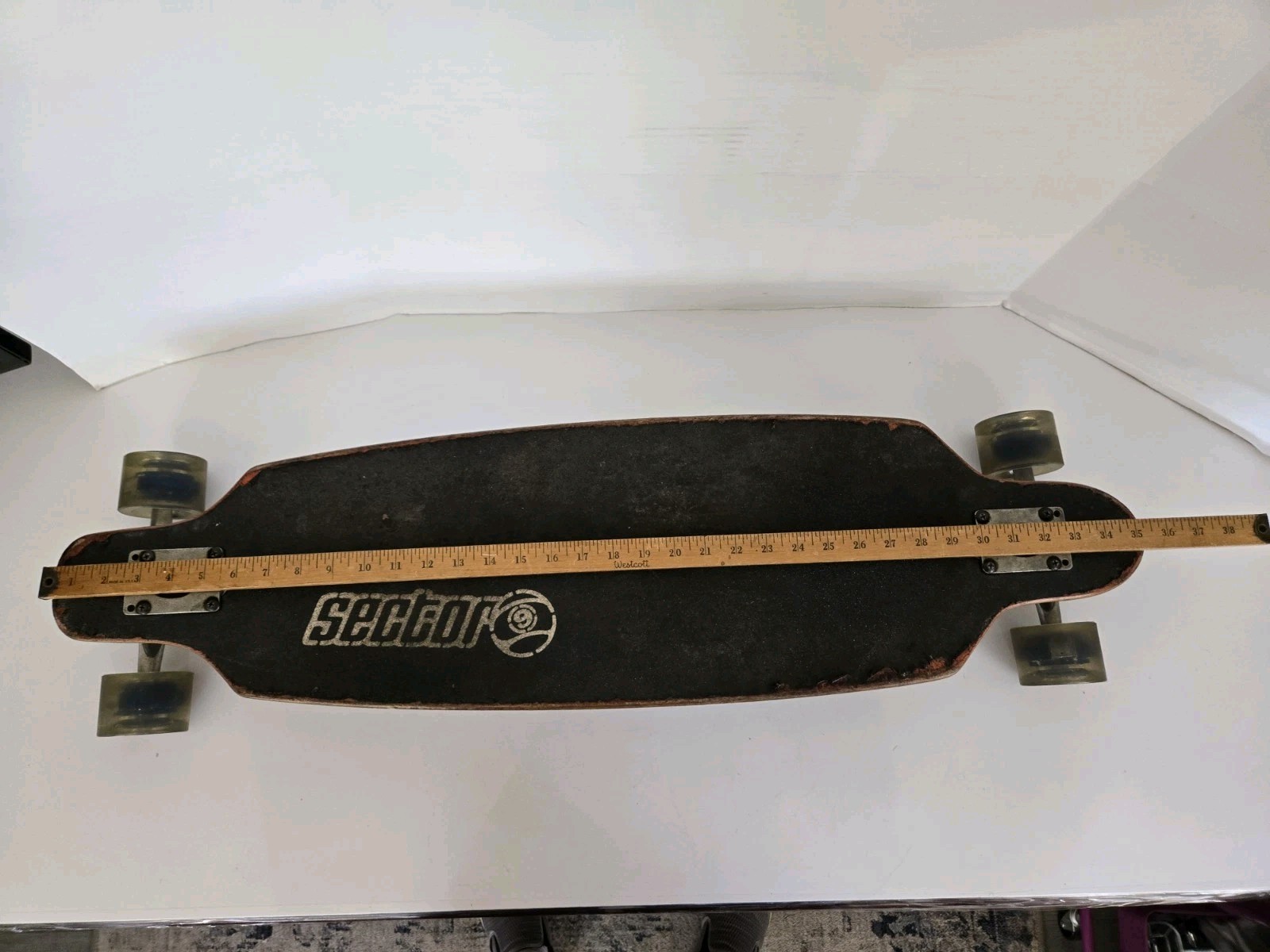 Sector 9 Longboard, Gullwing Sidewinder Trucks, Ablaze Volcanic Wheels FREE SHIP