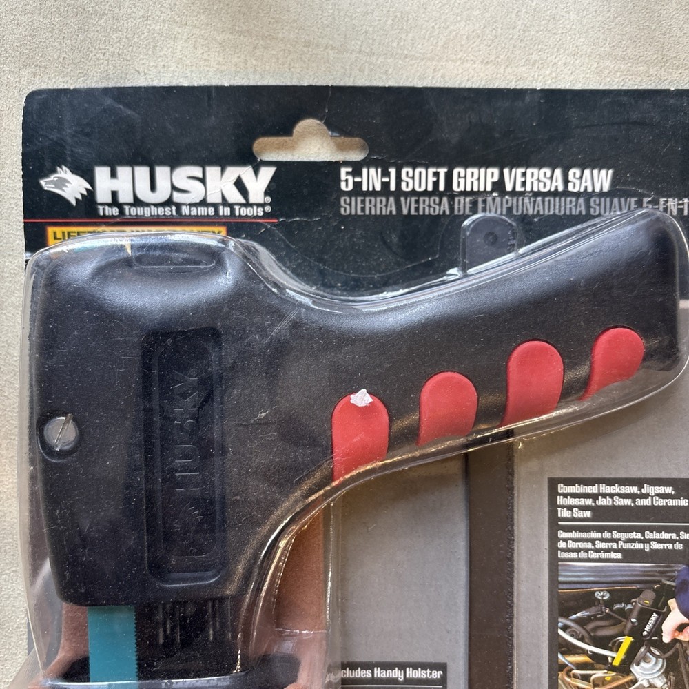 Husky 5 In 1 Soft Grip Versa Saw
