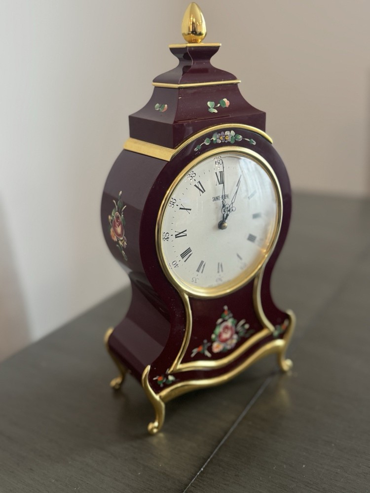 Vintage Sainte Helene mantel clock