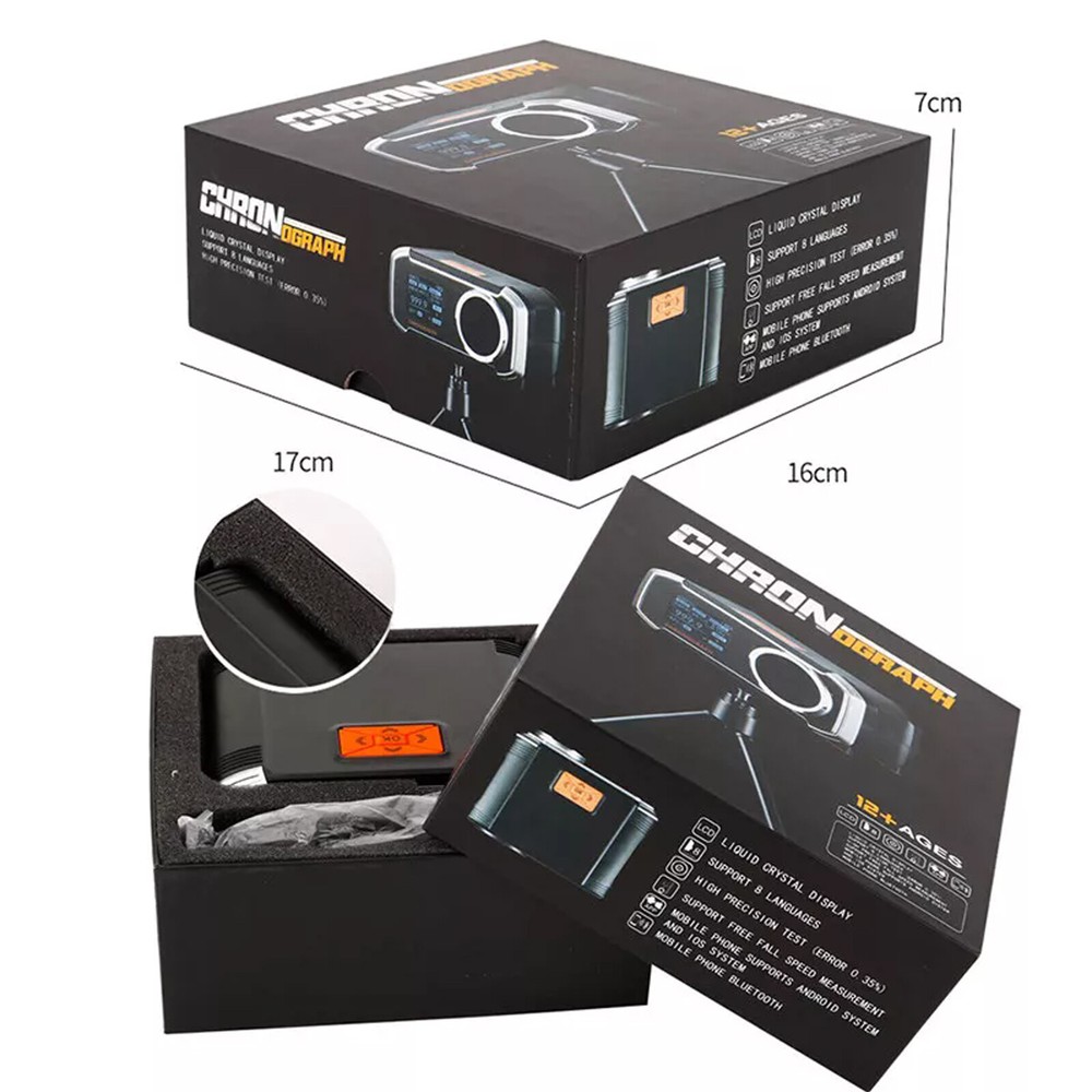 Hunting High Precision BB ect Tactical Shooting Speed Tester ChronographVo
