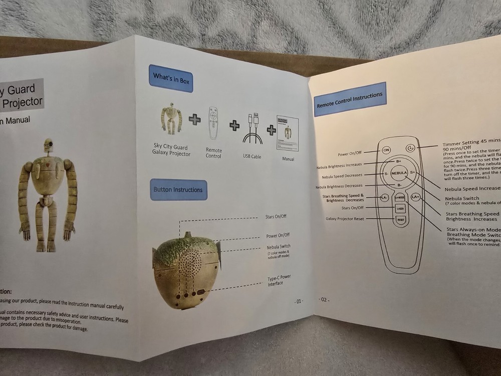 Sky City Guard Projector. New In Box