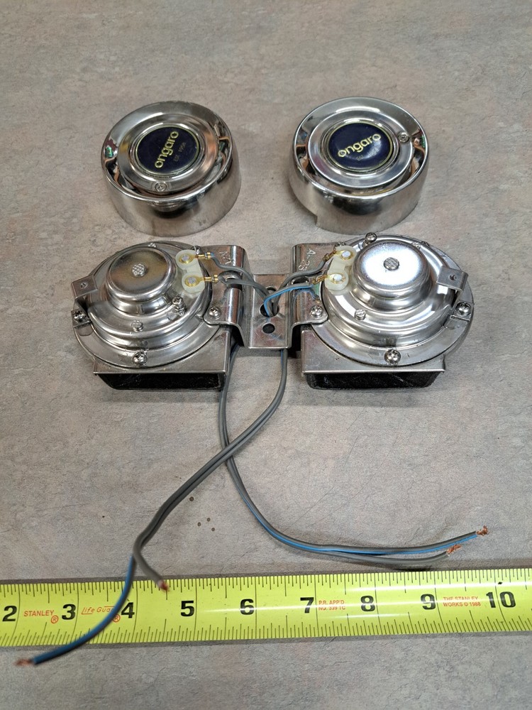 Ongaro Dual Horns 12 Volt Mini Compact