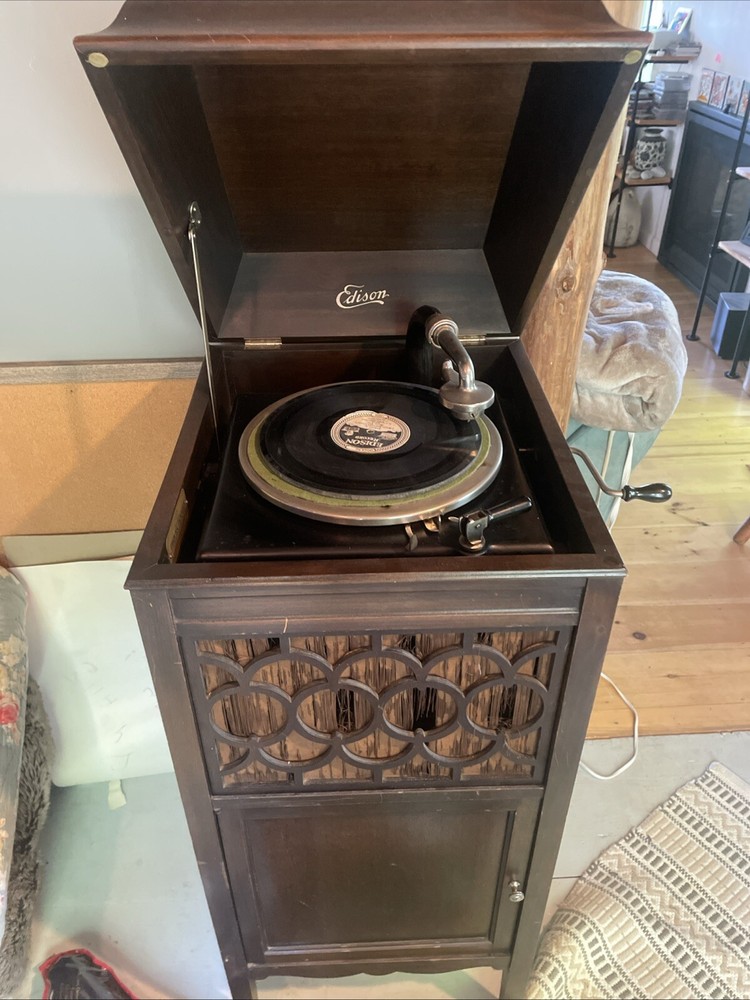 Antique Edison Disc Phonograph