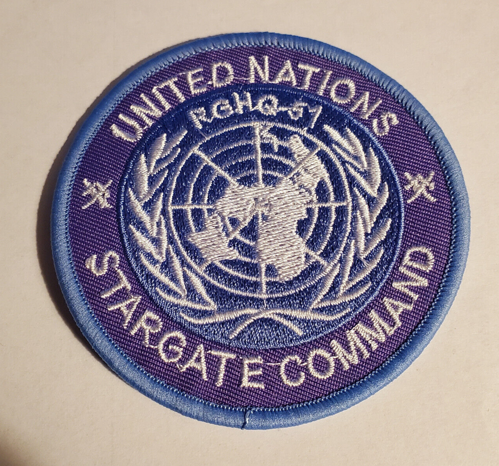 United Nations Stargate Command Uniform 3" Embroidered Patch- USA Mailed